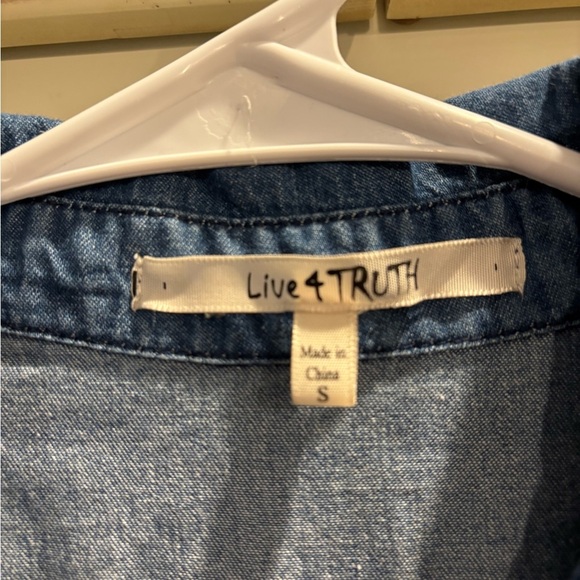 Live 4 truth dress size small denim - Picture 3 of 8